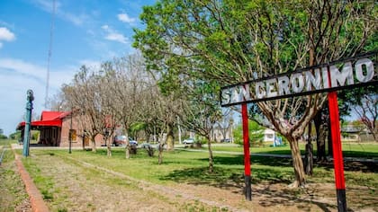 La estación de San Jerónimo Sud.