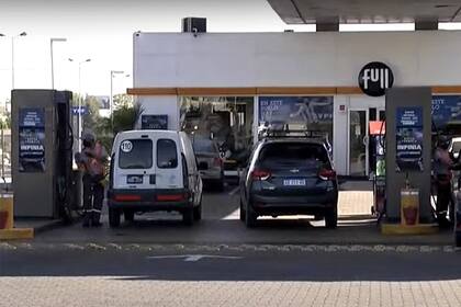 La estación de servicio donde ocurrió el accidente