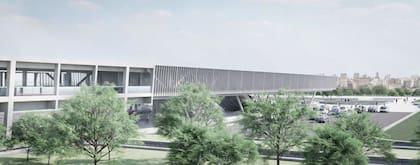 La estación en Facultad de Derecho se vincularía con la línea H del subte, varios colectivos y el Barrio 31