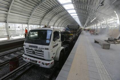 La estación por dentro