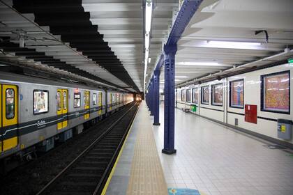 La estación Sáenz Peña, de la línea A, es una de las 10 paradas que faltaban para recuperar la operatividad plena del subte