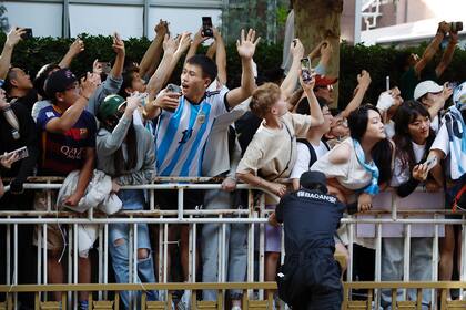 La estadía de la selección argentina en Pekín revolucionó a los fanáticos chinos