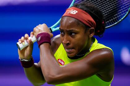 La estadounidense Coco Gauff accedió a la final tras derrotar a Karolina Muchova en dos sets