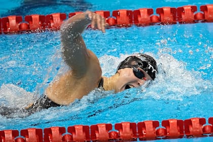 La estadounidense Katie Ledecky, una de las estrellas de los Juegos Olímpicos