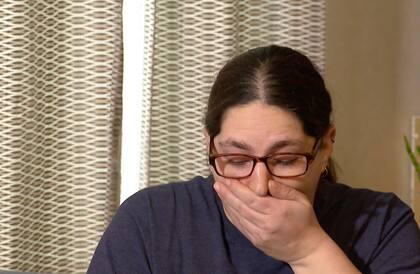 La estadounidense se vio sorprendida cuando abrió el cheque de US$10.000