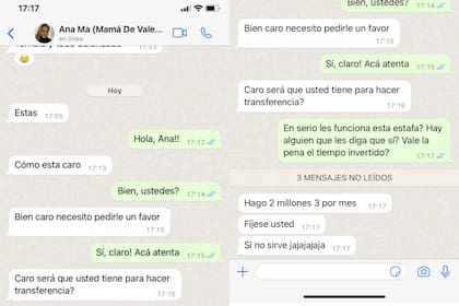 La estafa fallida por WhatsApp que se volvió viral