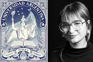 La estampilla a favor de la educación pública que se volvió viral y su autora, Pilar Veiga