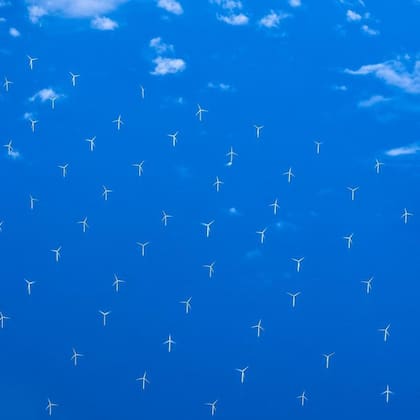 La estela de viento provocada por los aerogeneradores puede extenderse más de 100 kilómetros