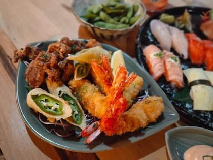 La estética japonesa del tatami y un menú bien tradicional