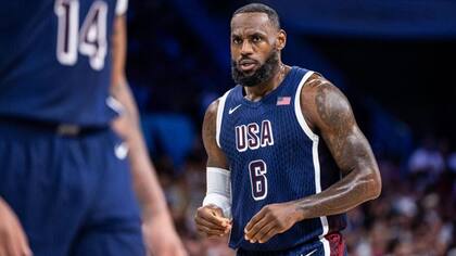 La estrella de la NBA Lebron James es uno de los deportistas que más ganan y que ahora disputan los Juegos Olímpicos.