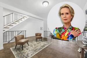 La impresionante casa en Manhattan de Cynthia Nixon, la estrella de Sex and the City