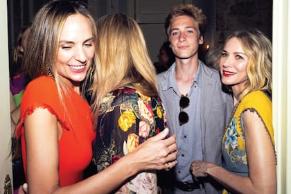 La estrella junto a su hijo Sasha Schreiber, de 16 años. En la actualidad, Watts vive con Crudup y sus dos hijos, Sasha y Kai en Tribeca, Nueva York.