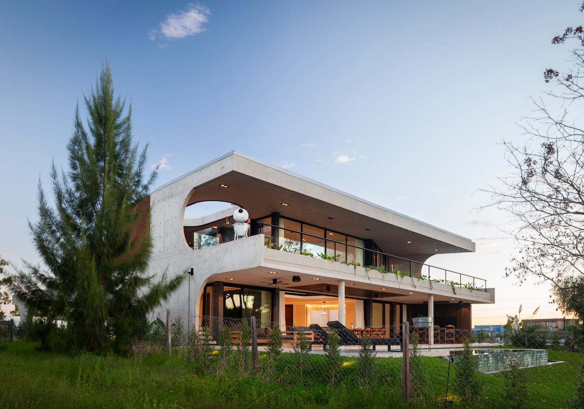 Ganó premios como la mejor casa de la Argentina y compite por ser la mejor de América la estructura exterior destaca por sus formas JRJQPNP7ZBGATB6JSBYQHPDBW4