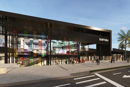 La estructura se extiende por casi 300 metros frente a las instalaciones del Club Náutico marplatense