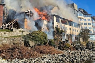 De premiado internacional a cenizas, la historia de un tradicional hotel de Bariloche
