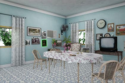 La estructura ya existía hacia afuera, pero por dentro era una caja vacía que tuvieron que llenar porque nunca se había diseñado el interior