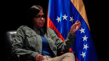 La ex canciller venezolana y figura del chavismo, Delcy Rodríguez