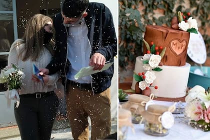 La ex Chiquititas celebró su casamiento con una íntima reunión familiar