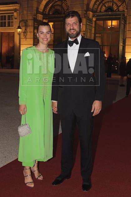 La ex modelo estadounidense Alana Bunte y su marido, el príncipe Casimir Sayn Wittgenstein-Sayn.