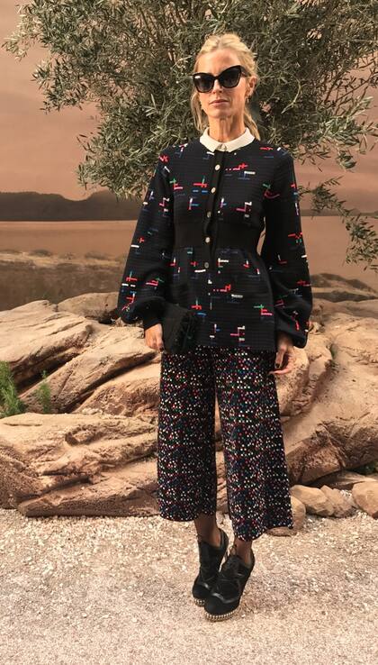 La ex modelo y editora de Vogue UK, Laura Bailey