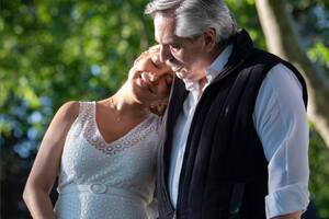 La ex primera dama Fabiola Yañez y el expresidente Alberto Fernández