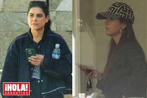 La ex y la actual, Sara Stewart Brown y Elba Marcovecchio.