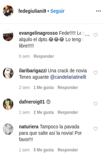 La exacerbada reacción de Candelaria Tinelli por los comentarios que recibe su novio