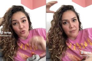 La exazafata detalló que la pasajera durmió a su bebé en el suelo para poder comer cómodamente