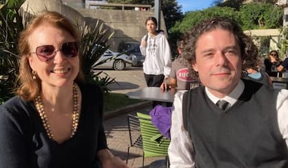 La excanciller Mondino y Ferrara Raisberg, en una imagen de archivo