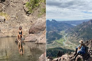 La excursión incluyó avistaje, zambullida en río y cabalgatas