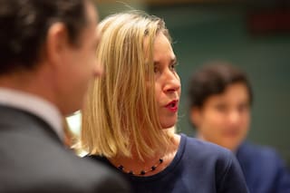 La exjefa de Política Exterior de la UE, Federica Mogherini, es acusada de corrupción en caso de fraude