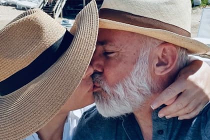 La expareja mantiene una muy buena relación (Foto Instagram @caramelito.carrizo)