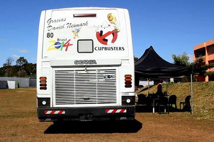 La experiencia argentina de viajar al Mundial en un motorhome con plasma, DVD y Play Station