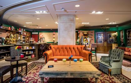 La experiencia concluyó con un desayuno en el mítico Central Perk de Nueva York