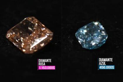 La experta detalló las características de los diamantes