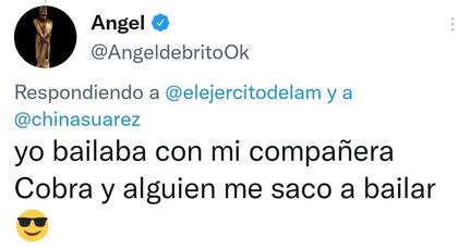 La explicación de Ángel de Brito tras el acercamiento con La China Suárez