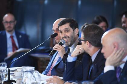 La exposición del sacerdote Munir Bracco en el plenario de comisiones del Senado