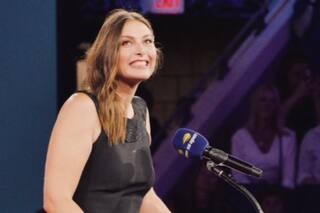 Sharapova apareció con un look llamativo y muy pocos entendieron la referencia detrás