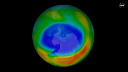 La extensión del daño en la capa de ozono