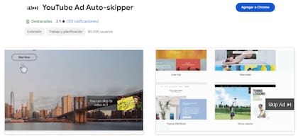 La extensión Youtube Ad Auto-Skipper fue señalada como maliciosa por un programador