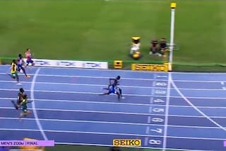 Final infartante, photo-finish y derrota del heredero de Usain Bolt en los 200 metros
