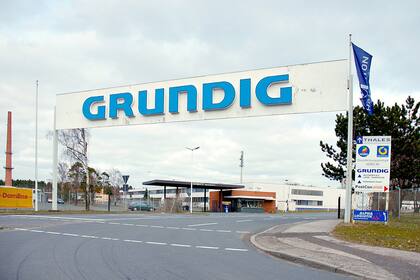 La fábrica de Grundig en Núremberg. Hoy la marca alemana está controlada por el grupo turco Beko