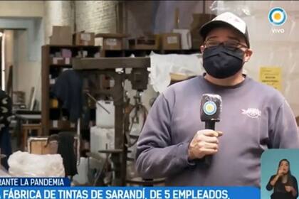 La fábrica de tintas Ópalo de Sarandí tenía cinco empleados y ahora tomó a otros dos