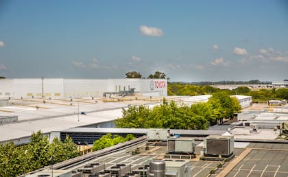 La fábrica de Toyota se encuentra en Zárate, provincia de Buenos Aires