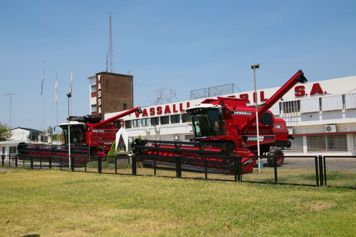 Disputa con un gremio: en pleno conflicto, la fábrica de cosechadoras Vassalli sorprendió con un cierre