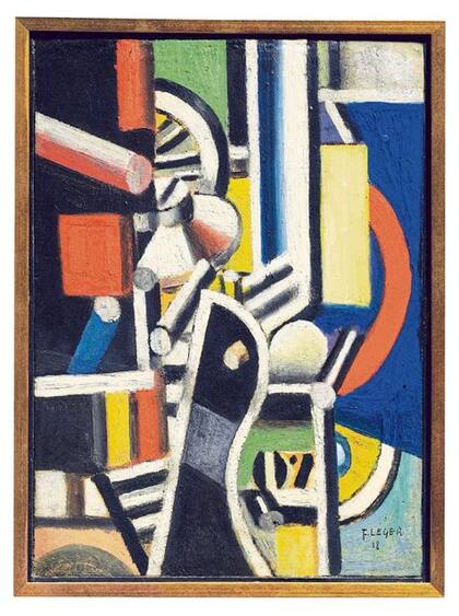La fábrica (motivos para el motor) - Fernand Léger, 1918 