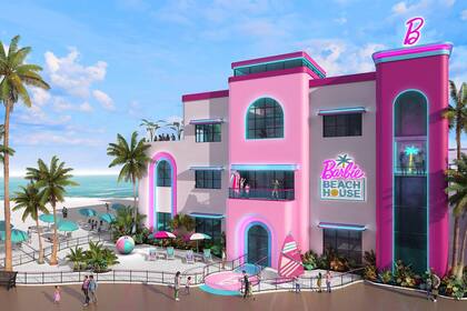 La fabulosa casa de Barbie en la playa