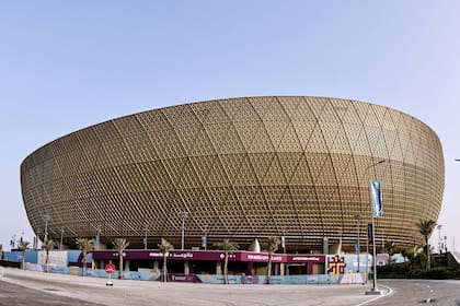 La facha del estadio Lusail