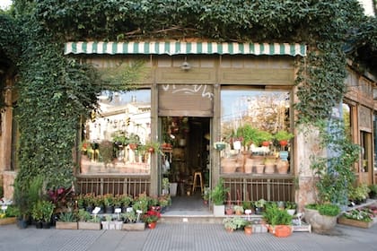 La fachada de Jardín interior