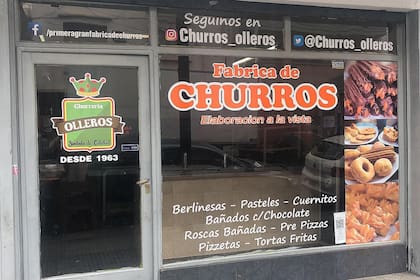 La fachada de la Fábrica de Churros